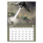 Dark Angels 2025 Calendar