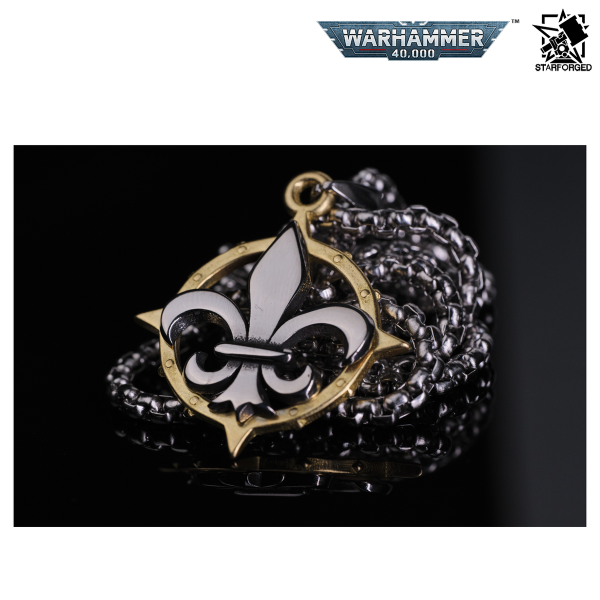 Starforged Warhammer 40,000 Adepta Sororitas Ordos Majoris Faith Necklace