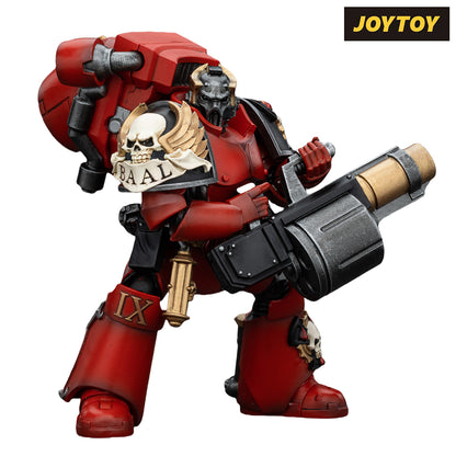 JoyToy Warhammer The Horus Heresy Action Figure - Blood Angels, Angel's Tears Arch-Erelim with Angel's Tears Grenade Launcher (1/18 Scale)