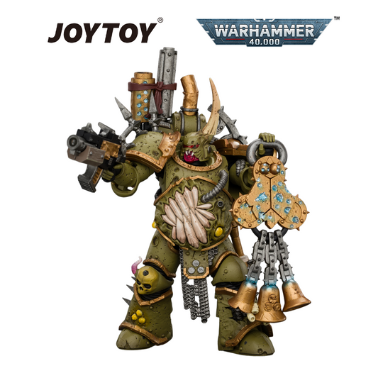 JOYTOY Warhammer 40,000 - Death Guard, Plague Marine (1/18 Scale) Preorder