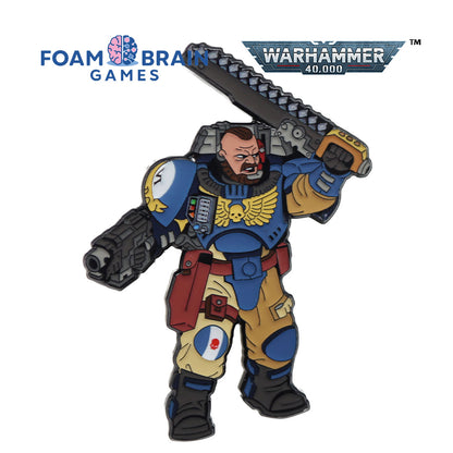 Warhammer 40,000 Mystery Loot: Ultramarines vs. Tyranids Enamel Pin