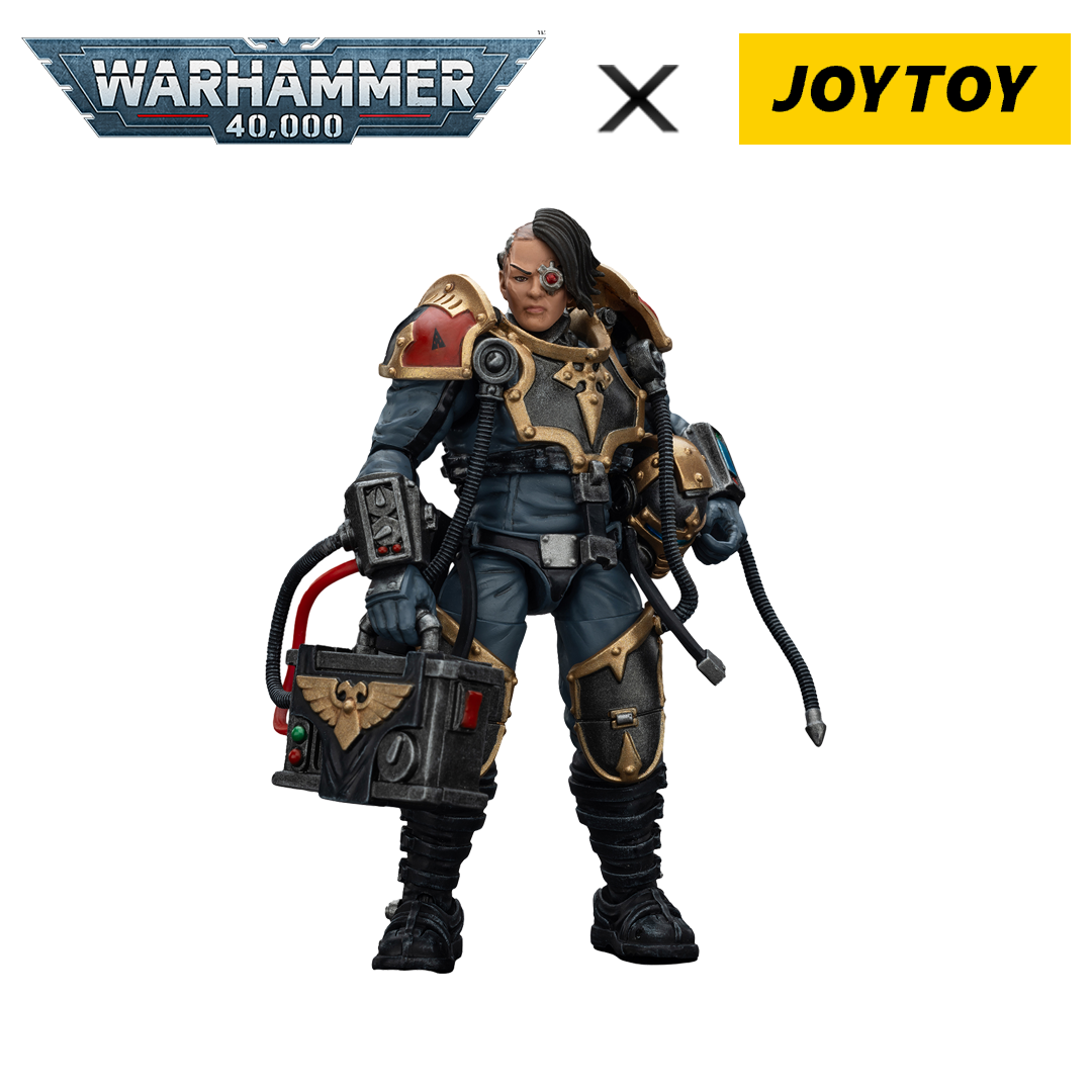 JoyToy Warhammer: 40,000 Action Figure - Imperial Knights, House Raven, Knight Errant Preorder