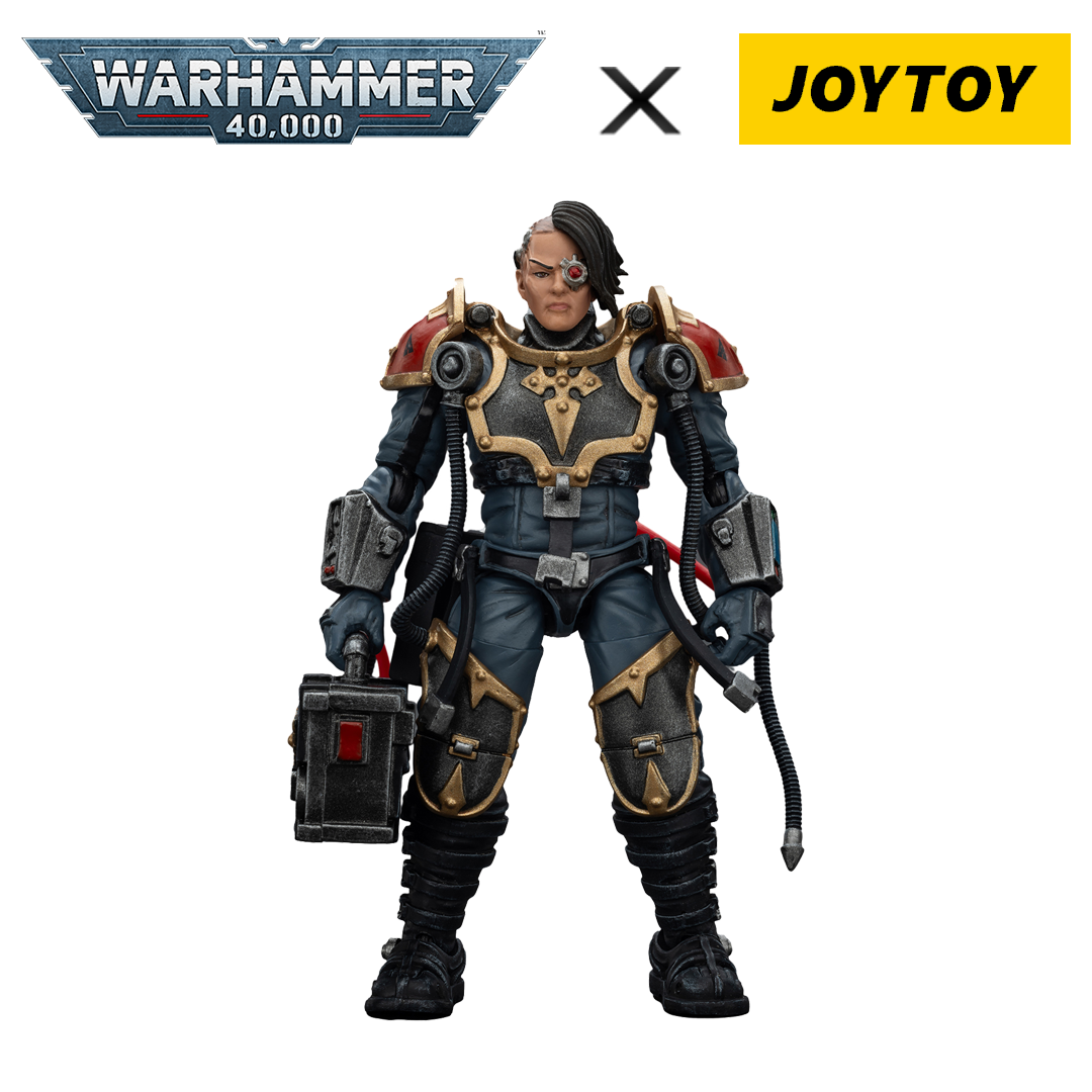 JoyToy Warhammer: 40,000 Action Figure - Imperial Knights, House Raven, Knight Errant Preorder