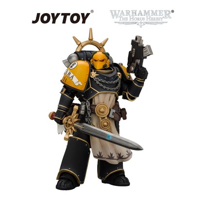 JOYTOY Warhammer The Horus Heresy - Imperial Fists, Champion Consul with Combi-Melta and Power Sword (1/18 Scale) Preorder