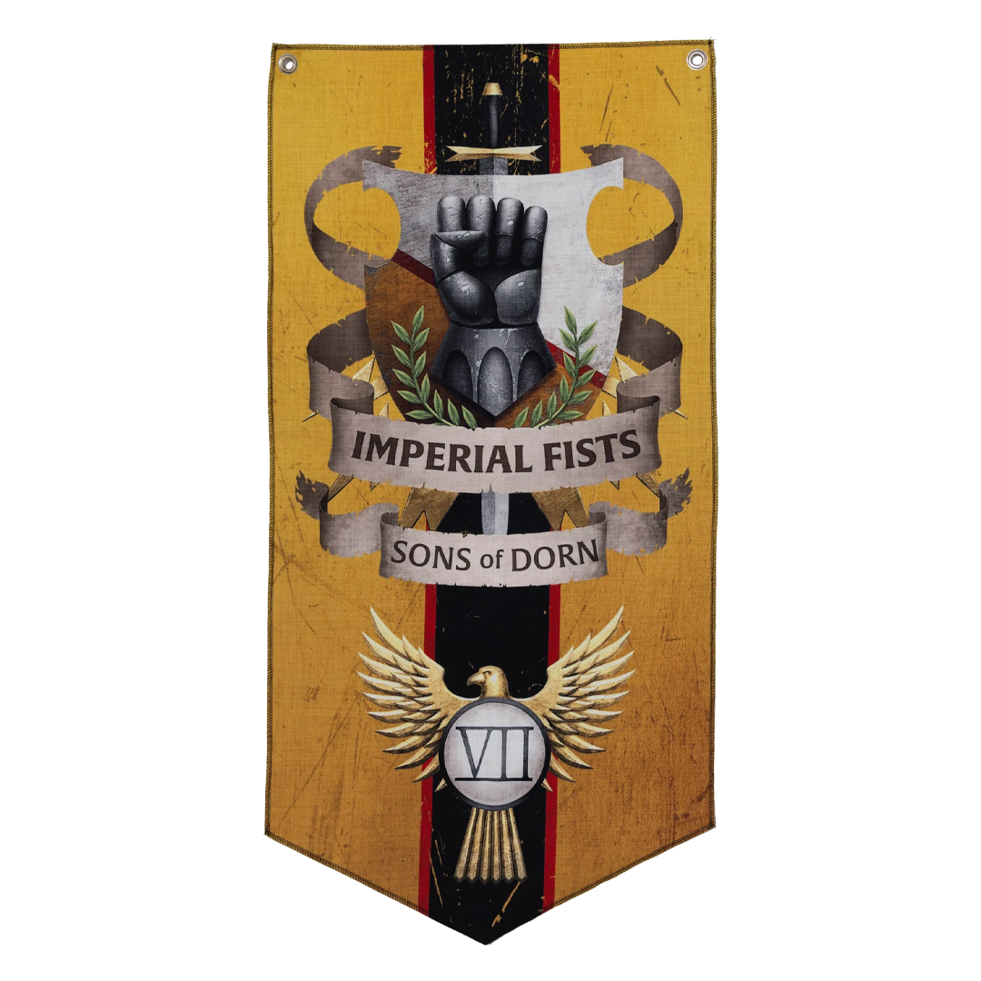 Imperial Fists wall Banner