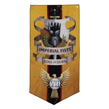 Imperial Fists wall Banner