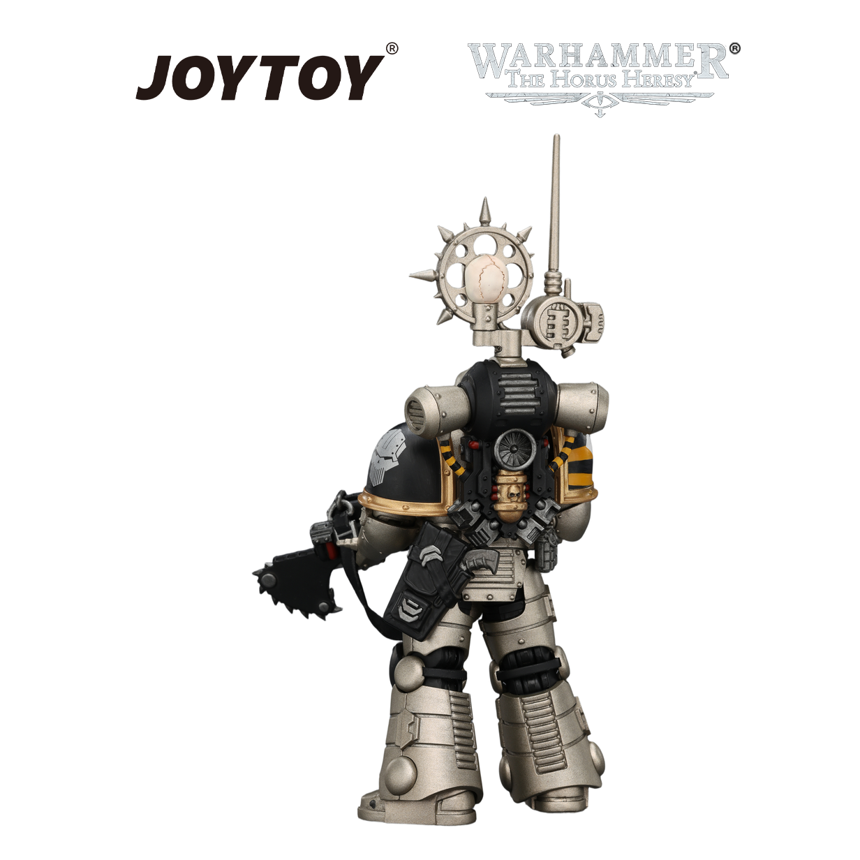 JOYTOY Warhammer The Horus Heresy - Iron Warriors, MkII Legionary 2 with Bolter and Bolt Pistol (1/18 Scale) Preorder