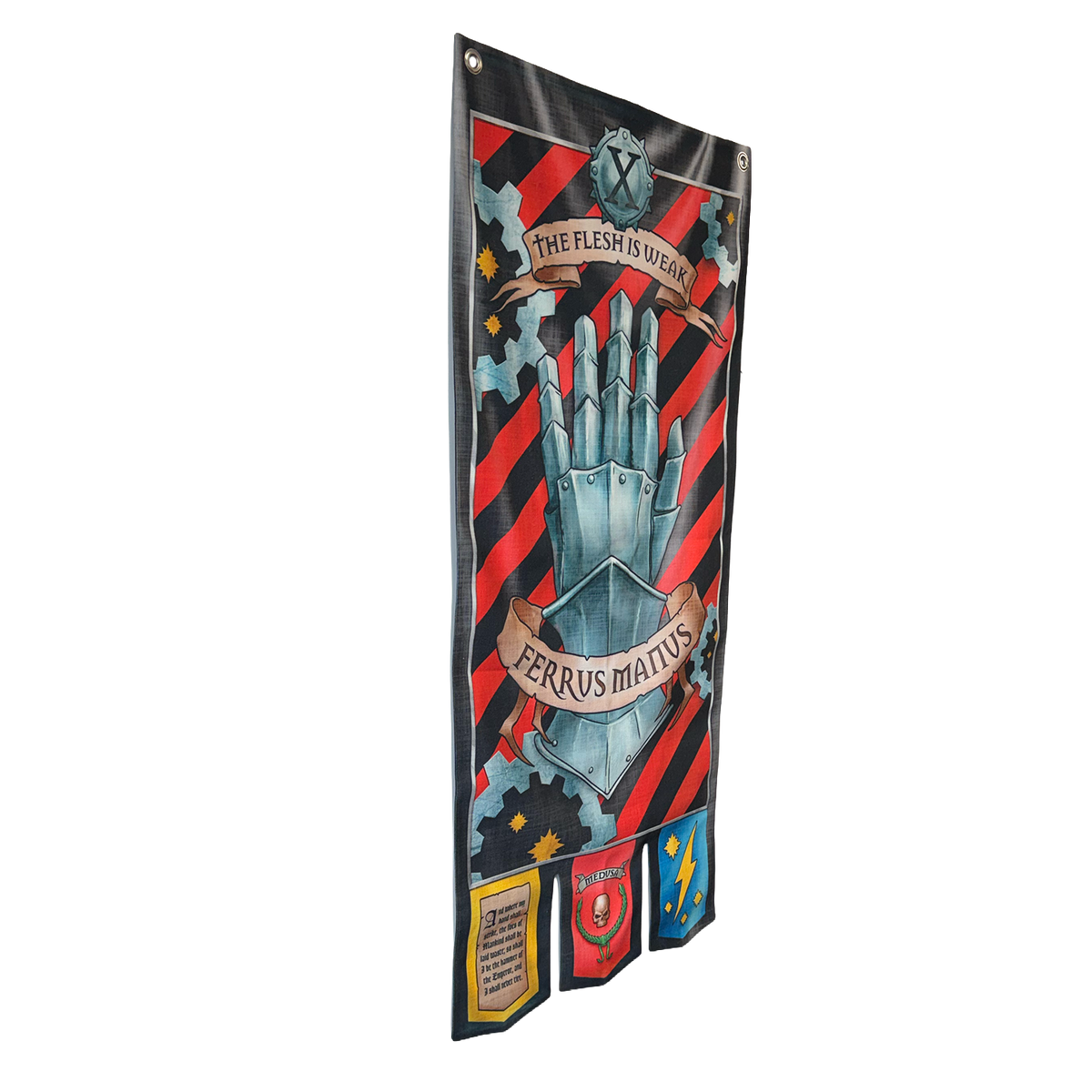 Warhammer 40,000: Iron Hands Chapter Banner - Preorder