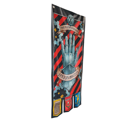 Warhammer 40,000: Iron Hands Chapter Banner - Preorder