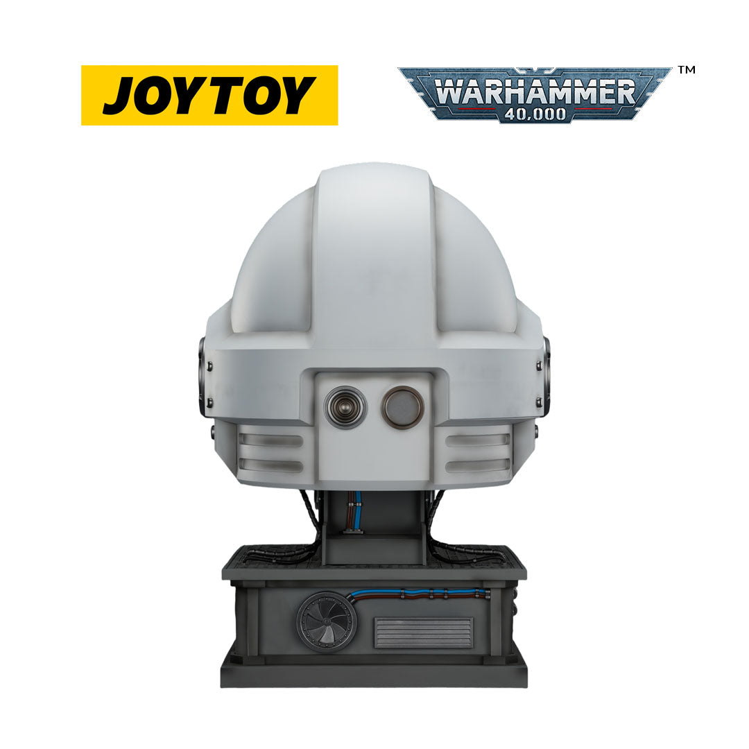 JOYTOY Warhammer 40,000: White Scars Mk X Helmet and Display Stand (1/1 Scale) Preorder