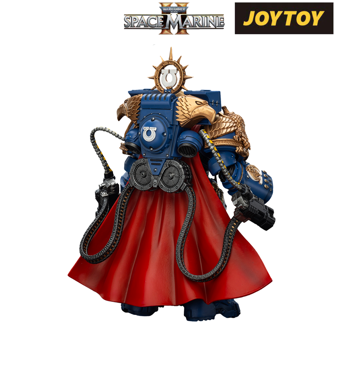 Ultramarines, Marneus Calgar, Chapter Master with MkX Gravis Armour an ...