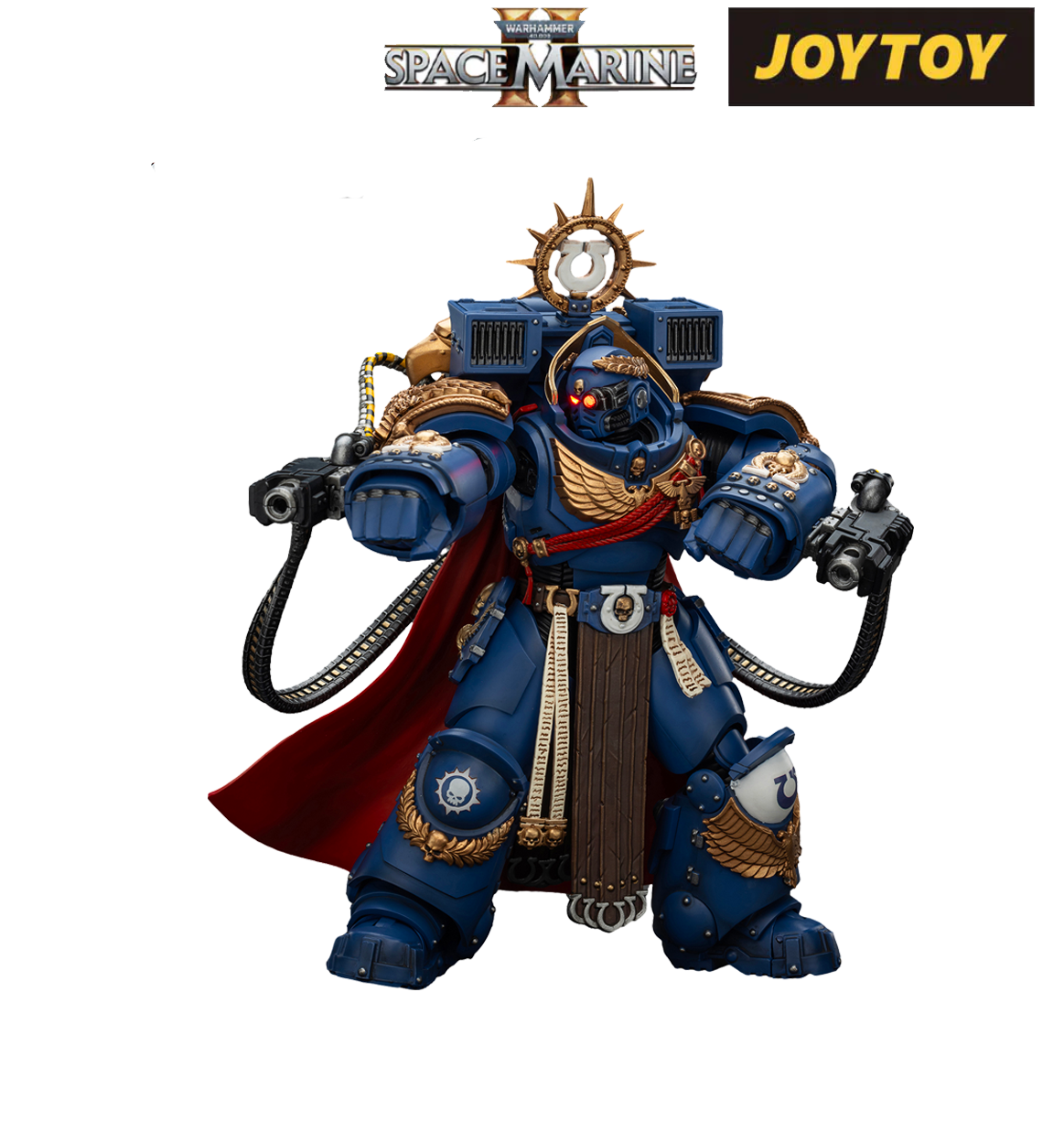 Ultramarines, Marneus Calgar, Chapter Master with MkX Gravis Armour an ...