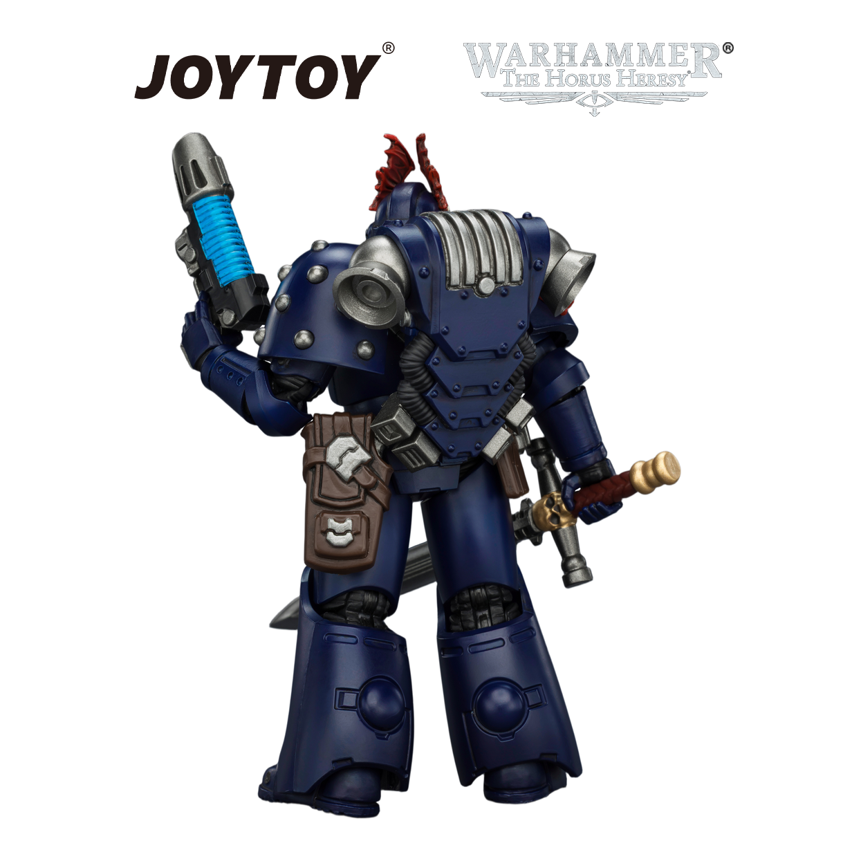 JOYTOY Warhammer The Horus Heresy - Night Lords, MKVI Tactical Legionary with Bolter, Plasma Pistol, Bolt Pistol & Power Sword (1/18 Scale)