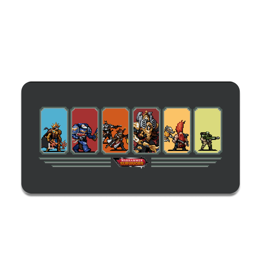 Warhammer Survivors: Heroes Large Gaming Mat