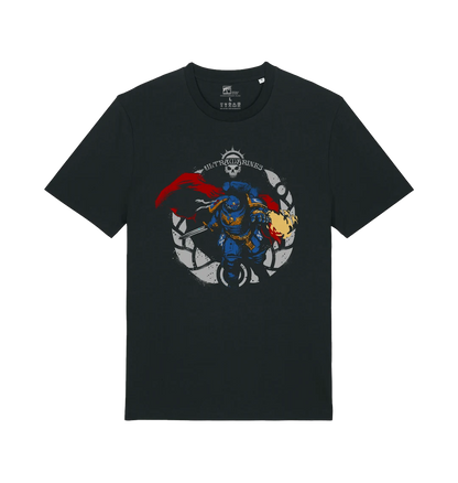 JoyToy Warhammer 40,000: Ultramarines Captain Mk X Helmet and Display Stand (1/1 Scale) Preorder