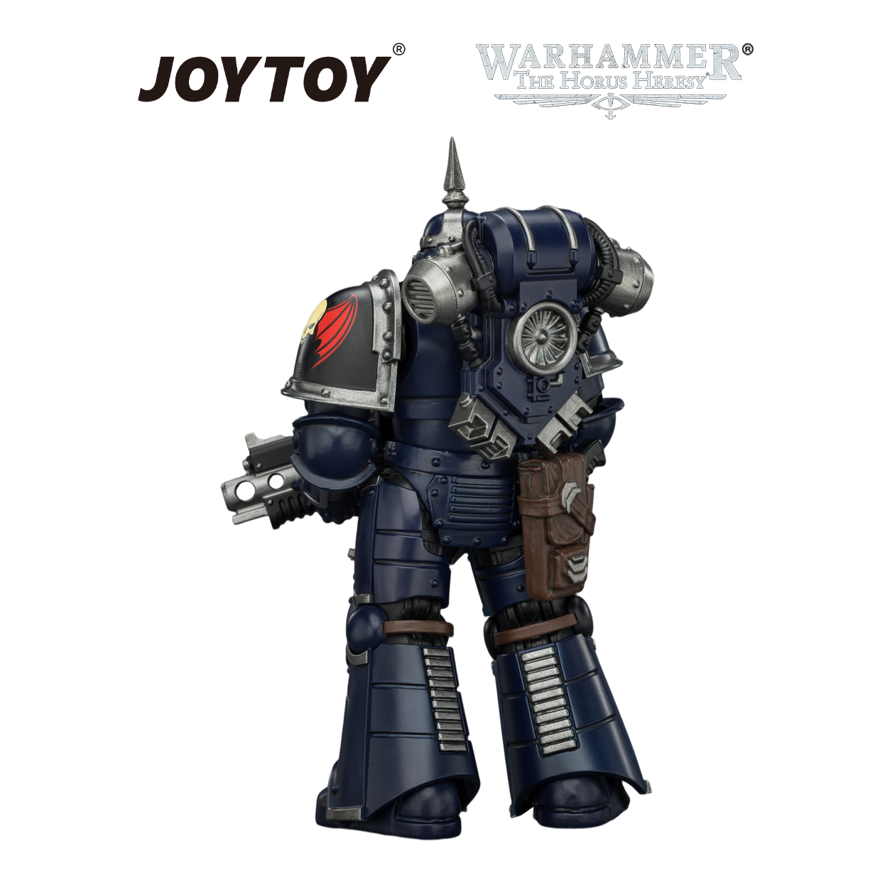 JOYTOY Warhammer The Horus Heresy - Night Lords, MKIII Tactical Legionary with Bolter and Bolt Pistol (1/18 Scale) Preorder