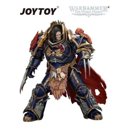 JOYTOY Warhammer The Horus Heresy - Night Lords, Konrad Curze, Primarch of the VIIIth Legion, The Night Haunter (1/18 Scale) & Exclusive T Shirt Preorder