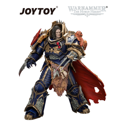 JOYTOY Warhammer The Horus Heresy - Night Lords, Konrad Curze, Primarch of the VIIIth Legion, The Night Haunter (1/18 Scale) & Exclusive T Shirt Preorder