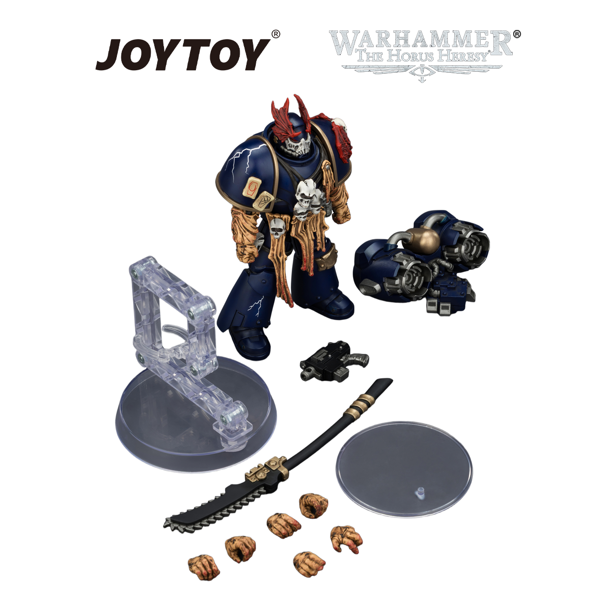 JOYTOY Warhammer The Horus Heresy - Night Lords, Night Raptor Huntmaster (1/18 Scale) Preorder