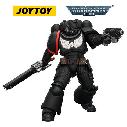 JOYTOY Warhammer 40,000 - Raven Guard, Intercessor (1/18 Scale)