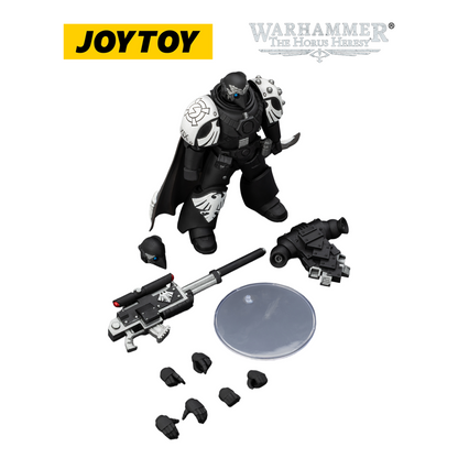 JOYTOY Warhammer The Horus Heresy - Raven Guard Mor Deythan with Nemesis Bolt Rifle (1/18 Scale) Preorder