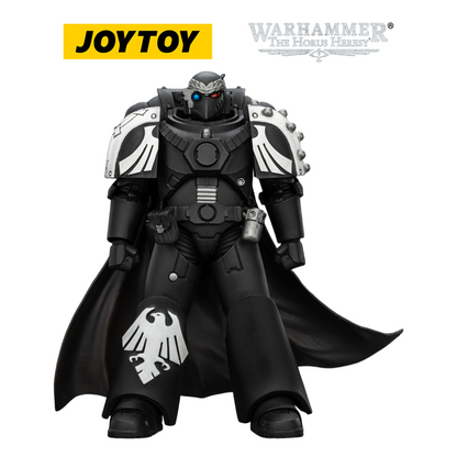 JOYTOY Warhammer The Horus Heresy - Raven Guard Mor Deythan with Nemesis Bolt Rifle (1/18 Scale) Preorder