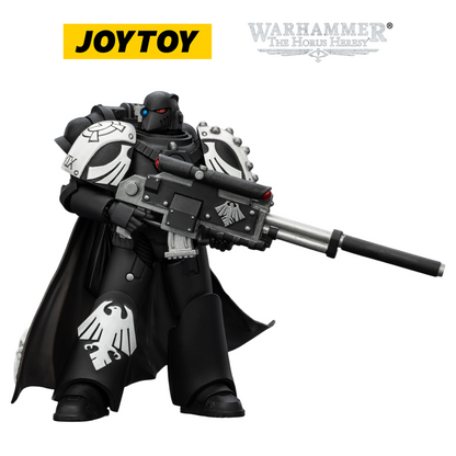 JOYTOY Warhammer The Horus Heresy - Raven Guard Mor Deythan with Nemesis Bolt Rifle (1/18 Scale) Preorder
