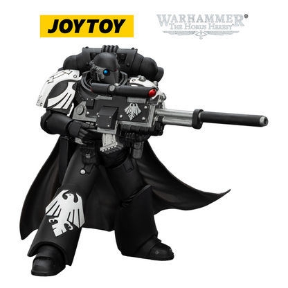 JOYTOY Warhammer The Horus Heresy - Raven Guard Mor Deythan with Nemesis Bolt Rifle (1/18 Scale) Preorder