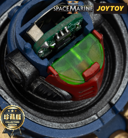 JoyToy Warhammer 40,000: Space Marine 2 Action Figure - Ultramarines, Sergeant Gadriel - Collector’s Edition (1/18 Scale)