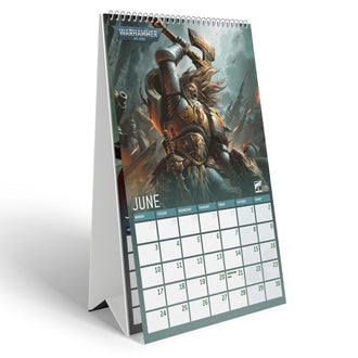 Space Wolves 2024 A5 Desk Calendar