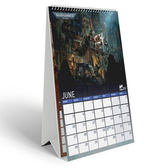 Ultramarines 2024 A5 Desk Calendar