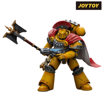 JoyToy Warhammer The Horus Heresy Action Figure - Imperial Fists, Legion Chaplain Consul, (1/18 Scale)