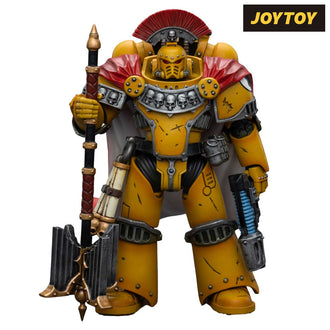 JoyToy Warhammer The Horus Heresy Action Figure - Imperial Fists, Legion Chaplain Consul, (1/18 Scale)