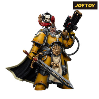 JoyToy Warhammer The Horus Heresy Action Figure - Imperial Fists, Legion Praetor with Power Sword (1/18 Scale)