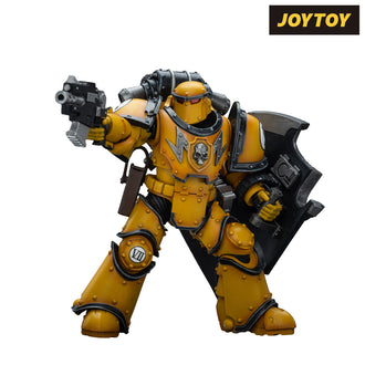 JoyToy Warhammer The Horus Heresy Action Figure - Imperial Fists, Legion MkIII Breacher Squad, Legion Breacher with Graviton Gun (1/18 Scale)