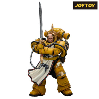 JoyToy Warhammer The Horus Heresy Action Figure - Imperial Fists, Sigismund, First Captain of the Imperial Fists (1/18 Scale)