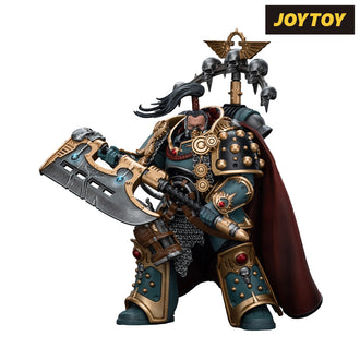 JoyToy Warhammer The Horus Heresy Action Figure - Sons of Horus, Legion Praetor with Power Axe (1/18 Scale)