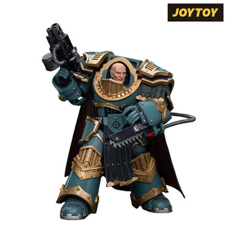 JoyToy Warhammer The Horus Heresy Action Figure - Sons of Horus, Legion Praetor in Cataphractii Terminator Armour (1/18 Scale)