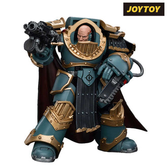 JoyToy Warhammer The Horus Heresy Action Figure - Sons of Horus, Legion Praetor in Cataphractii Terminator Armour (1/18 Scale)