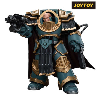 JoyToy Warhammer The Horus Heresy Action Figure - Sons of Horus, Legion Praetor in Cataphractii Terminator Armour (1/18 Scale)