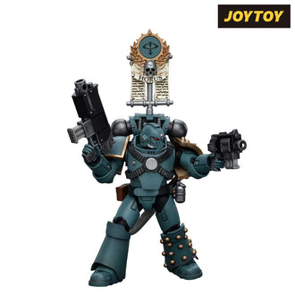 JoyToy Warhammer The Horus Heresy Action Figure - Sons of Horus, Legion MKIV Tactical Squad Legionary with Legion Vexilla (1/18 Scale)