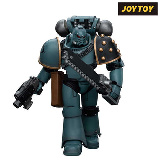 JoyToy Warhammer The Horus Heresy Action Figure - Sons of Horus, Legion MKIV Tactical Squad Legionary with Bolter (1/18 Scale)