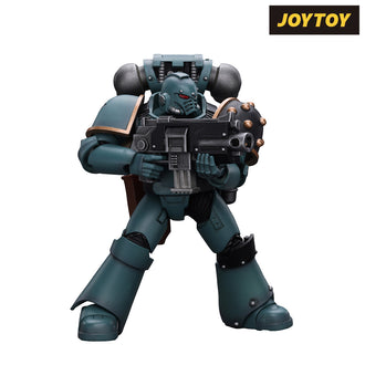 JoyToy Warhammer The Horus Heresy Action Figure - Sons of Horus, Legion MKIV Tactical Squad Legionary with Bolter (1/18 Scale)