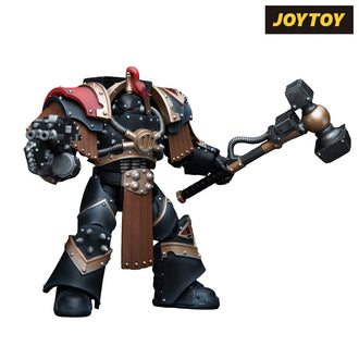 JoyToy Warhammer The Horus Heresy Action Figure - Sons of Horus Justaerin Terminator Squad, Justaerin with Thunder Hammer (1/18 Scale)