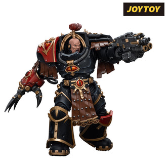 JoyToy Warhammer The Horus Heresy Action Figure - Sons of Horus, Ezekyle Abaddon, First Captain of the XVIth Legion (1/18 Scale)