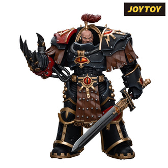 JoyToy Warhammer The Horus Heresy Action Figure - Sons of Horus, Ezekyle Abaddon, First Captain of the XVIth Legion (1/18 Scale)