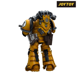 JoyToy Warhammer The Horus Heresy Action Figure - Imperial Fists, Legion MkIII Tactical Squad Legionary with Bolter (1/18 Scale)