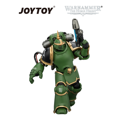 JOYTOY Warhammer The Horus Heresy - Salamanders, MKIII Tactical Legionary with Plasma Pistol and Bolt Pistol (1/18 Scale) Preorder