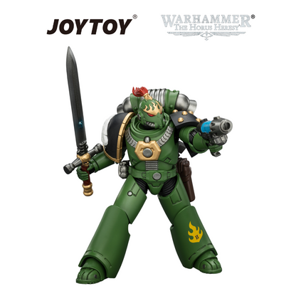 JOYTOY Warhammer The Horus Heresy - Salamanders, MKVI Tactical Legionary (1/18 Scale) Preorder