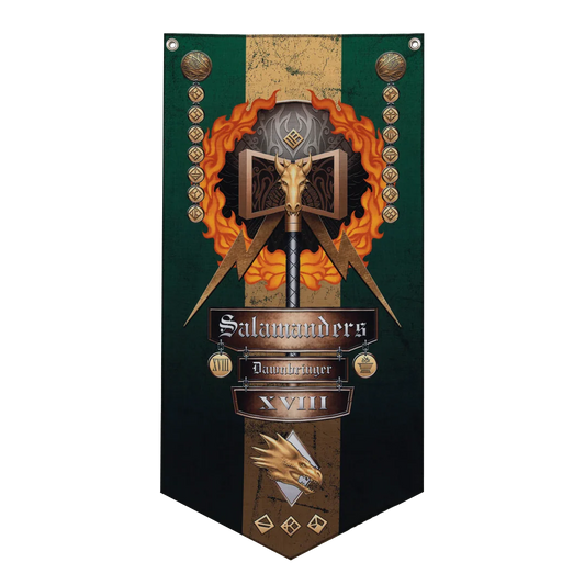 Salamanders wall banner 